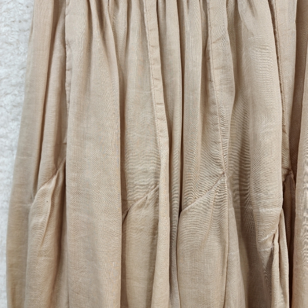 Krista Larson Women's Pleated Pull-On Maxi Skirt - Picture 5 of 10